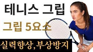 테니스 그립 5요소 - [테니스 서브 아카데미 ] [Tennis Serve Academy ]