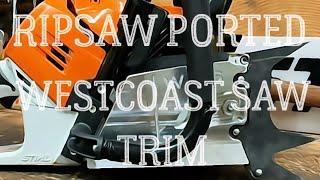 RIPSAW Ported STIHL 661 [Westcoast Saw Trim] The Ultimate Chainsaw?