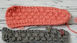 Beginner Friendly How to Crochet a New Stitch with Puff Stitch  on anything you can make