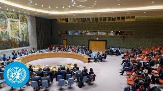 Ukraine Emergency Security Council Meeting (full) | United Nations