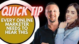 Quick Tip For Marketers | Legendary Marketer | David Sharpe