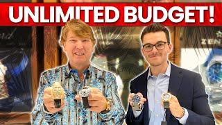 UNLIMITED BUDGET Watch Shopping with Teddy Baldassarre!