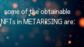 METARISING | METARISING's NFT MARKET PLACE.