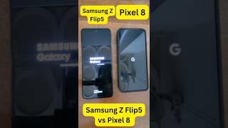 Which Phone Turn On Faster? Samsung Galaxy Z Flip 5 vs Google Pixel 8 #shorts #facts