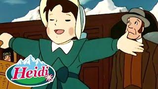 Heidi regresa a las MONTAÑAS con el ABUELITO ️ DIBUJOS ANIMADOS para NIÑOS 