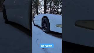 Totalled  #arcticvette #corvette #snow #kansas