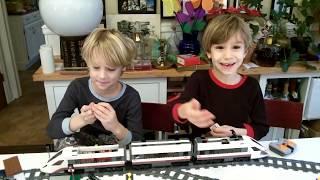 Lego Train & More Christmas Haul - SuperTwins Toy TV - High Speed Passenger 60051