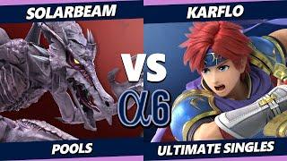 Alpha 6 - SolarBeam (Ridley) Vs. Karflo (Roy) Smash Ultimate - SSBU