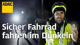 Fahrrad fahren im Dunkeln: So seid ihr sicher und sichtbar unterwegs!