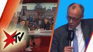 „Schluss mit linker Politik!“ – Was sagen Prominente zu Aussagen von Merz? | stern TV