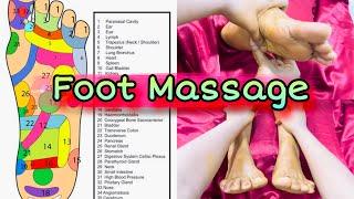 පාද සම්බාහනය | How to Give a Foot Massage