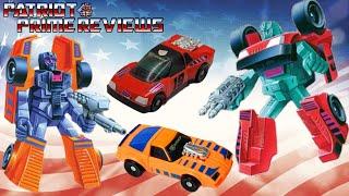 Patriot Prime Reviews 1994 Transformers G2 Axelerators Rapido & Windbreaker