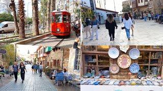  Antalya Walking tour in kaleiçi old Town April 2022 #kaleiçi