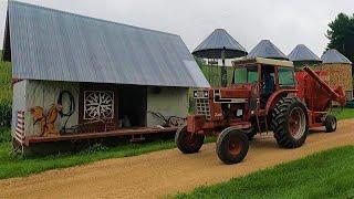 Grinding Corn with a Granary Tour on a Small Dairy! 