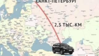 Угнанную иномарку доставили в Дагестан из Петербурга самолетом