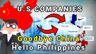 Mga American Companies Nagsilipat Sa Pilipinas - Goodbye China