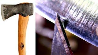 How To Sharpen Your New Axe