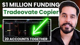 How to use Tradovate copier for trading multiple funding accounts together | Apex Trader Funding