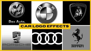 (PARODY) CAR LOGO ANIMATIONS IN BWCHORDED / BLACK & WHITE CHORDED EFFECT - TEAM BAHAY EDIT