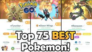 TOP 75 BEST Pokémon To Power Up In Pokémon GO! (2025) | Which Pokemon Are Worth Powering Up?!