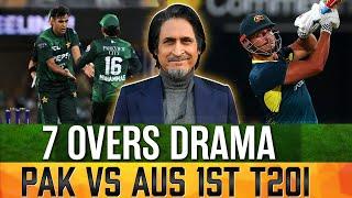 7 Overs Drama | PAK vs AUS 1st T20i | Ramiz Speaks