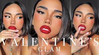 VALENTINE'S DAY GLAM! or for any day you want lol  v sultry makeup tutorial