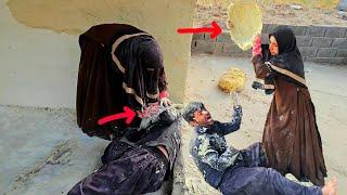 Young Nomadic Woman's Anger at Ishaq: His Irresponsibility and Family Impact
