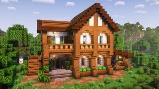 Minecraft Survival Starter House Tutorial