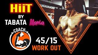 HiiT Workout Song w/ TIMER - 45/15 - French TABATAMANIA