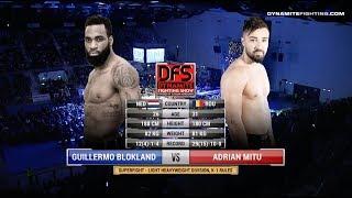 Guillermo Blokland vs. Adrian Mitu - Dynamite Fighting Show 3