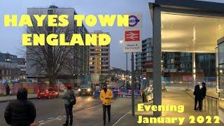 HAYES TOWN || LONDON WALK||JAN 2022