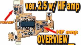 HF FULL BAND ver 2.5 w/ HF amp & audio PREAMP - Quansheng UV-K5 Modification (Si4732) - Overview