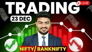 23 Dec Live Trading NIFTY, BANK NIFTY Intraday Scalping with Sonu Singh @SonuSinghSpeaker #trading