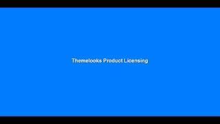 ThemeLooks Single Product Licensing