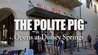 The Polite Pig brings Modern BBQ and drinks on tap to Disney Springs