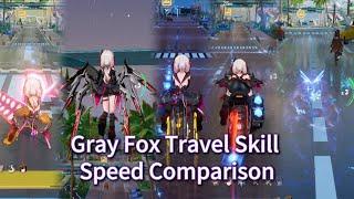 Gray Fox Travel Skill Speed Comparison Tower of Fantasy CN 4.4.5