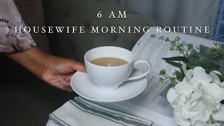 6am Housewife Morning Routine *Productive* Slow Living Vlog - DITL of Black Housewife in Early 20s