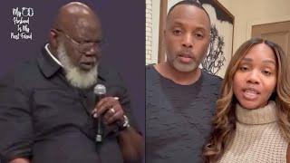 Toure Roberts & Wife Sarah Jakes Speak On The Condition Of Her Father T.D. Jakes! 