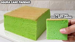 ONCE YOU KNOW HOW TO DO IT, YOU WILL BE SUCCESSFUL IN MAKING SOFT, LIGHT, & NON-DEFLAT PANDAN OGU...