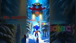 Sonic Vs Dr. Eggman Robotnik | Spiderman Vs Rhinos And Supergirl vs The Mummy #marvel #ai #sonic