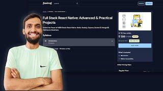 My New Course on Full Stack React Native