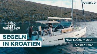 Segeltörn Kroatien - Vlog 2 | Mali Lošinj - Osor - Pomer | Charteryacht "Stella" Dufour 412 GL