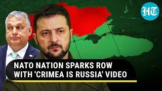 NATO nation 'gifts' Ukraine's Crimea to Russia; Hungary sparks outrage with 'Peace Video' | Watch