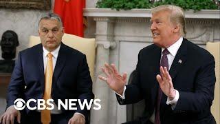 Trump meeting with Hungary's Orban who met with Putin less than a week ago