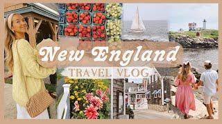 NEW ENGLAND VLOG | exploring Boston, Rhode Island, & Ogunquit, Maine!