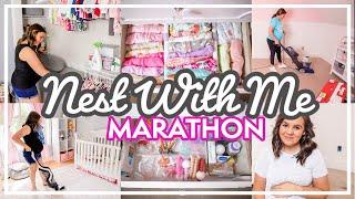 Over TWO HOURS of Nesting Motivation | Nest With Me Marathon | Baby Prep