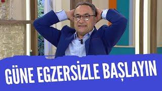 Feridun Kunak ile sabah egzersizleri! Varislerden ve ödemlerden kurtulmak için bunları yapın!