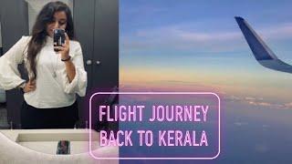 Flight vlog || Kuwait to Kerala || via Chennai