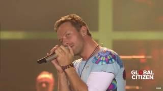 Herbert Grönemeyer feat Chris Martin   Mensch Live at Global Citizen Festival Hamburg 2017