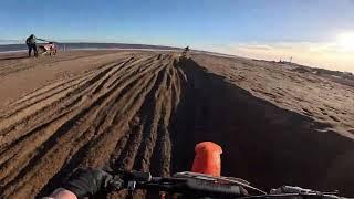 RIPPING THE 125 AROUND BIBBYS BEACH | Gopro hero 12 4k